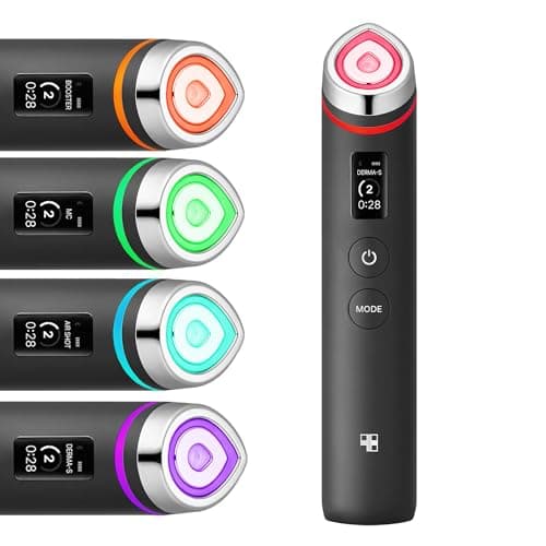 medicube Booster Pro | 6-in-1 Real Glass Glow Beauty Massager | for Clear, Radia...